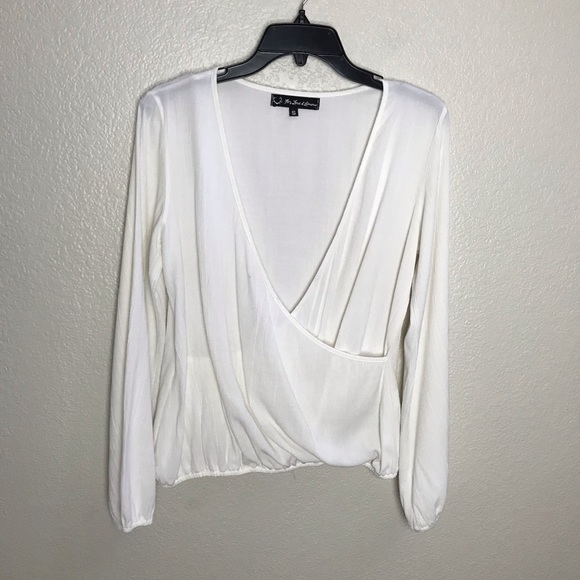 For Love And Lemons Tops - For Love & Lemons Gauze Wrap Blouse Top Small
